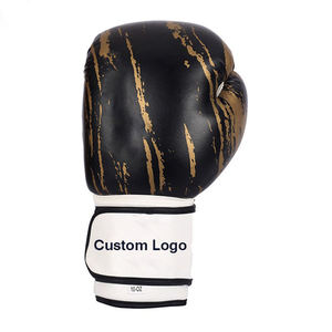 Nuevos Guantes de Boxeo Profesionales de Cuero Genuino de Alta Calidad, Antideslizantes, Transpirables, con Correa de Muñeca Ajustable e Impermeable con Gancho - Product Image 3