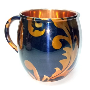 Home Decorative Copper Drinking Mug High Quality Unique Design Top Standard Product New Stylish Indian Handicraft Item Hot Sell - Product Image 5