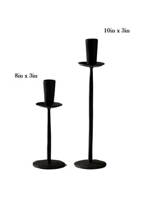 Durable Natural Unique Handmade Solid Iron <b>Candlestick</b> <b>Holder</b> for Home Wedding Easter Christmas Party Decoration - Product Image 3