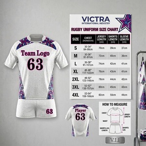 Nouvel uniforme de rugby respirant à séchage rapide, en vente en ligne, uniforme de rugby fabriqué au Pakistan - Product Image 4