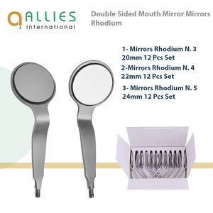 Miroir buccal manuel de haute qualité avec couleur et logo personnalisés, poignée ergonomique écologique - Product Image 5