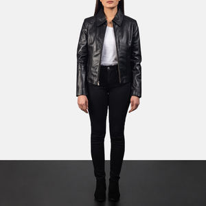 Veste réversible en peau de mouton véritable pour femmes, moderne, douce, imperméable, chaude, conçue pour la mode urbaine, à porter en saison - Product Image 6
