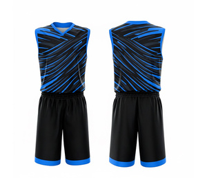 Wholesale Basketball Uniform Full Sublimation Custom Sports Apparel for Dry Breathable Polyester Jersey And Shorts For <b>Men</b> Women - Product Image 6