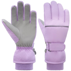 Guantes de Esquí de Neopreno con Calefacción Eléctrica para Invierno, Forro Térmico, Impermeables, Antideslizantes, con Cierre de Gancho y Bucle en la Palma para Snowboard - Product Image 1