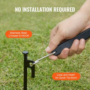 Juego de 10 Cuerdas Elásticas Planas de Alta Resistencia de 36 Pulgadas y 20 mm con Ganchos en S de Acero, Cuerda Elástica de 36 Pulgadas para Control de Carga, Accesorios para Camiones y Lonas - Product Image 6