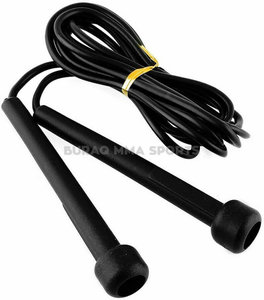 เชือกกระโดดหนังด้ามไม้ ปรับความยาวได้ สำหรับฝึกซ้อมมวยและออกกำลังกาย - Product Image 2