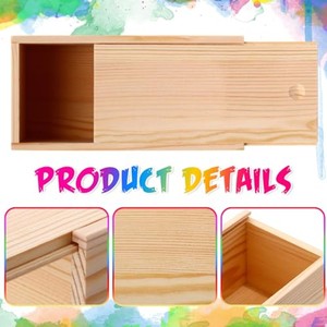 Boîte à perles de prière en teck rustique avec couvercle coulissant – Vente en gros |   Fabriqué à la main à Moradabad - Product Image 5