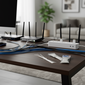 Attaches-câbles blancs BRIDAS 4.0*100, gestion des câbles et accessoires - Product Image 3