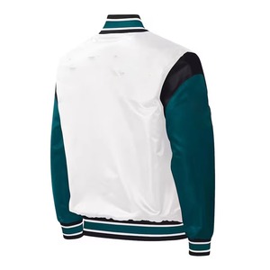 Men's Custom-Size Satin Varsity <b>Jacket</b> with College Letterman Design Breathable Winter <b>Canvas</b> <b>Jacket</b> for Students - Product Image 3