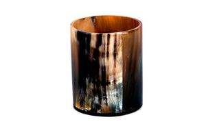 Verre à shot traditionnel en corne de buffle, tasse à boire en corne naturelle, artisanat rustique, article de bar unique, produit de service de boissons - Product Image 6