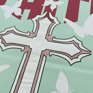 Wholesale Unisex Tee Heavy Cotton Breathable Printed Sand Wash High Street Hip Hop Oversized <b>Tshirt</b> - Product Image 6