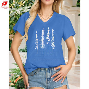 Camisetas de Mujer con Estampado, Diseño Exclusivo, Corte Holgado, Algodón, Estilo Urbano, Moda Casual, Ropa de Calle, Verano - Product Image 6