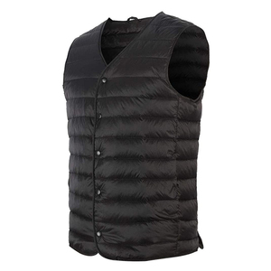 Gilets matelassés pour hommes, gilets équestres, vêtements d'hiver décontractés, streetwear, vestes sans manches, manteaux, gilets matelassés personnalisés pour hommes - Product Image 2