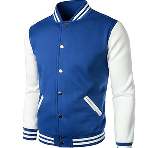 เสื้อแจ็คเก็ตเบสบอลแบบสั่งทำพิเศษสำหรับผู้ชาย รุ่น Voristy - Product Image 2