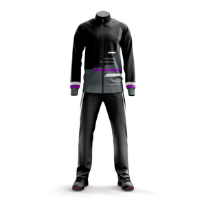 Wholesale 2026 Manufacture High Quality Custom Size Sublimation Tracksuits Oversized <b>Pullover</b> <b>Men</b> Tracksuit Hot Selling - Product Image 4