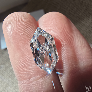 Diamant de laboratoire Marquise néerlandaise de 5 carats, certifié IGI, excellente taille géométrique modifiée, clarté VS1, diamant blanc ovale VVS - Product Image 4