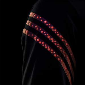 T-shirt à manches courtes pour homme, taille plus, coupe décontractée, noir, imprimé, respirant, 100% coton - Product Image 4