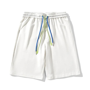 Shorts de sport unisexes personnalisés en coton et polyester mélangés pour la course, l'entraînement, la gym, le fitness, l'été, pour hommes - Product Image 3