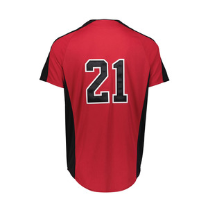 Camiseta de Béisbol Unisex de Secado Rápido y Transpirable, Manga Corta, Verano, Venta Caliente, Precio Económico, Camiseta de Béisbol con Botones - Product Image 3