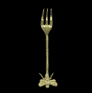 Ensemble élégant de fourchettes et cuillères en laiton écologiques, designs personnalisés, finition miroir, plaqué or, pour hôtels, mariages, cadeaux - Product Image 2