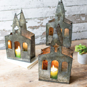 Elegante Farol de Metal Blanco para Velas, Decoración del Hogar, Acabado Vintage, Portavelas Decorativo para Exhibición en Mesa de Navidad - Product Image 3