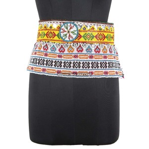 Vintage Belt Belly Dance Bead Afghani Traditional Waist Belt Kuchi Tribal BB080 <b>Old</b> Banjara Real Vintage Handmade Beaded Belts - Product Image 1