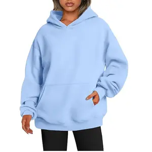 Hoodies For Women Oversized Pullover Fleece Sweatshirts Y2K Clothes Teen Girls Fall Sweaters Trendy Outfits Fashion