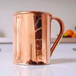 handmade pure copper drinking <b>mug</b> for water and health benefits traditional hammered copper <b>mug</b> for home decor at <b>cheap</b> price - Product Image 5