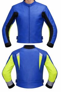 เสื้อแจ็คเก็ตมอเตอร์ไซค์พรีเมียมสีขาวทองสำหรับผู้ชายไซส์ใหญ่ ระบายอากาศได้ดี แห้งเร็ว - Product Image 2