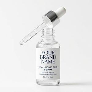 Sérum facial à l'acide hyaluronique OEM, hydratant, anti-rides, réparateur de peau, soin du visage, marque privée, fournisseur en gros - Product Image 1