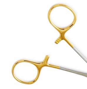 Portaagujas reutilizable Olsen Pinzas de acero inoxidable Portaagujas quirúrgico Olsen - Product Image 4