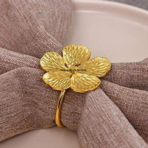 Minimal Style Perfect For Contemporary Themed <b>Party</b> <b>Tables</b> and Home Use High Grade Polished Metal Napkin Ring With Modern - Product Image 1