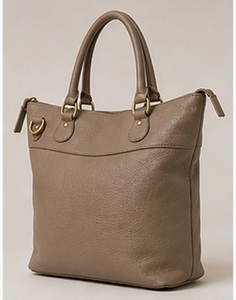 Sac fourre-tout tendance en cuir véritable pour femme Gravs, sac à bandoulière avec poignée supérieure, grande capacité, fermeture éclair amovible, doublure en polyester - Product Image 2