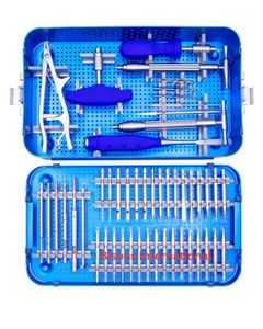 BISONS - Juego de Instrumentos Quirúrgicos Ortopédicos Manuales de Acero Inoxidable para Extracción de Tornillos Rotos - Product Image 3