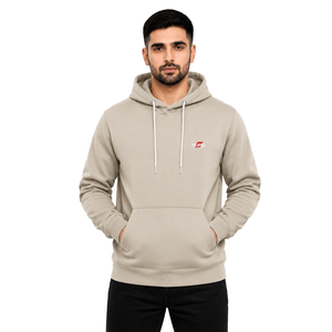 Sweat-shirt à capuche pour homme EURO, coupe classique, couleur unie, en molleton, décontracté, respirant, tricoté, pour l'automne - Product Image 1
