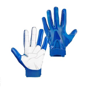 Gants de football américain de niveau professionnel, haute adhérence pour les receveurs et ajustement flexible en spandex pour les joueurs. - Product Image 4