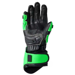 Nuevos Guantes de Motociclismo de Cuero Personalizados de Alta Calidad al por Mayor, Impermeables, Transpirables, Color Personalizado, Hechos en Pakistán - Product Image 3