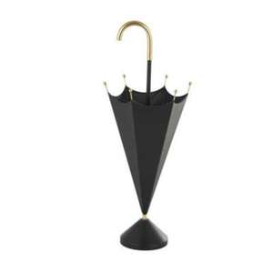 Modern Metal <b>Umbrella</b> Stand Freestanding One-Sided Capacity Black Coated Frame Structure Home Decoration <b>Umbrella</b> Stand - Product Image 4