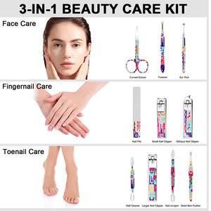 Multi-Functional Luxurious <b>Manicure</b> <b>Kit</b> with Nail Clippers Cuticle Tools Premium Stainless Steel Customizable Gift Box Packaging - Product Image 2