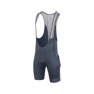 Cuissard de cyclisme pour homme beige et noir, style ajusté, anti-humidité - Product Image 4