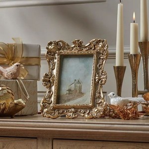 Vintage Decorative Metal Photo <b>Frame</b> Premium <b>Picture</b> <b>Frame</b> for Home Decoration Wedding Gift Tabletop Display Wholesale Export - Product Image 5