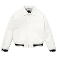 Service OEM personnalisé : Vestes universitaires en laine brodées, vestes de baseball vintage à bouton unique, finies
