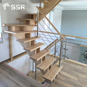 แผ่นไม้ยางพาราประกบแบบนิ้วโป้ง SSR สำหรับคานบันไดไม้, ขั้นบันได, แผ่นรองขาบันได และส่วนประกอบไม้ภายใน - Product Image 1