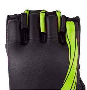 Gants d'arts martiaux de qualité supérieure, demi-doigts, pour entraînement MMA et sparring, à prix raisonnable, unisexe. - Product Image 4