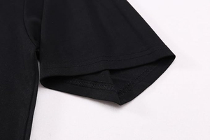 Camiseta Extra Grande Personalizada con Pedrería, 100% Algodón Felpa, Estilo Casual Urbano, Look Moderno, Unisex - Product Image 4