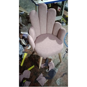 Modern Velvet Fabric <strong>Flower</strong>-<strong>Shape</strong> Lounge <strong>Chair</strong> Wholesale for Home Hotel Apartment for Outdoor Living Room - Product Image 1