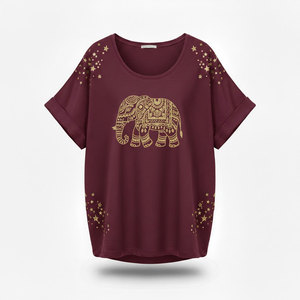 เสื้อยืดพิมพ์ลายกราฟิกดรีมแคชเชอร์แบบยูนิเซ็กส์ ทรงหลวม แขนสั้น แฟชั่นทันสมัย - Product Image 2