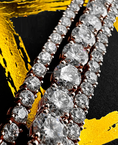 Accessoires de bijoux bracelet femme en or jaune avec diamant moissanite hip hop entièrement étincelant avec une clarté vvs améliorée - Product Image 3