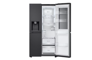 NUEVO Refrigerador Side by Side InstaView de 628L con Puerta Interior, Color Negro Acero, 28 Pies Cúbicos, 4 Puertas, Uso en Exteriores, Eléctrico, de la MEJOR MARCA - Product Image 4