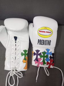 Guantes de Boxeo de Cuero Vacuno Genuino de Primera Calidad |   Proveedor Mayorista de Fabricación OEM con Logotipo de Marca Personalizado - Product Image 6
